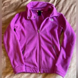 Fuschia North Face Fleece